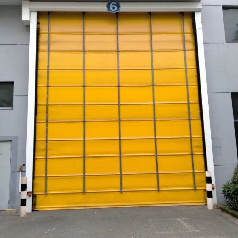 Introduction to Semi-automatic soft fast stacking door and Stacking Rapid Door advantages and features