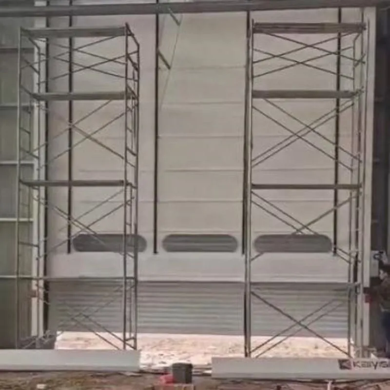 Introduction to PVC environmental protection stacking door and Stacking Rapid Door working principle