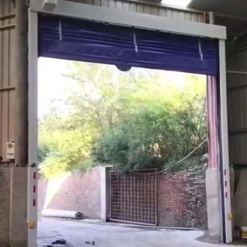 Introduction to Underground garage PVC fast stacking door, advantages, characteristics and principles of Stacking Rapid Door