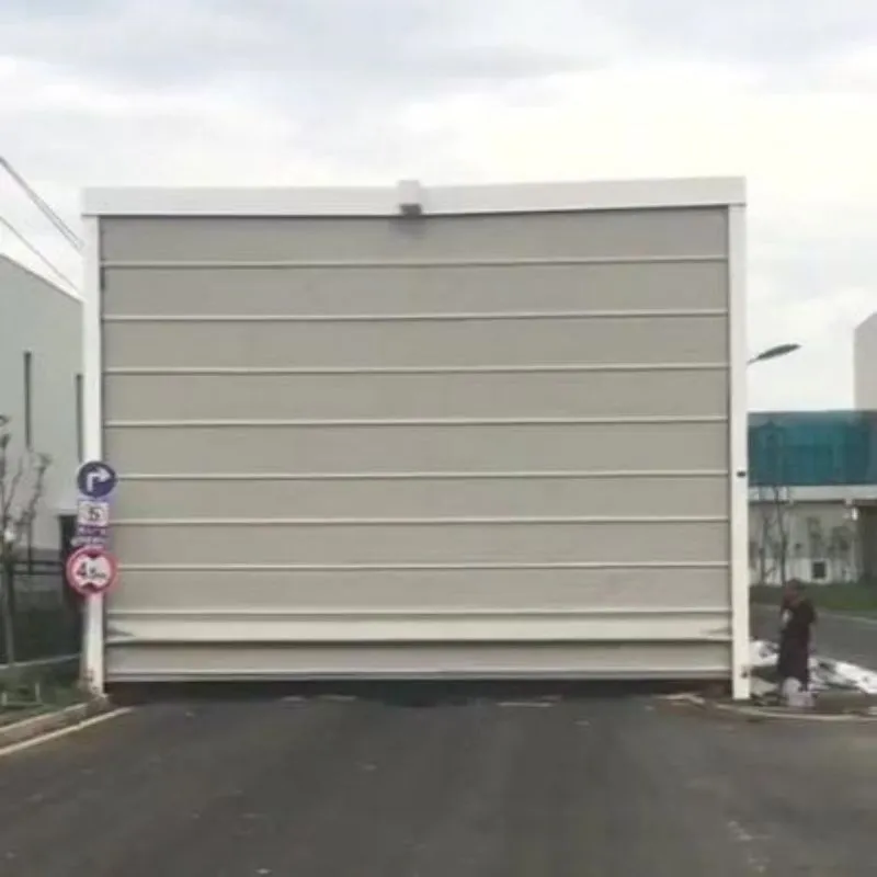 Installing fast stacking doors in underground garages