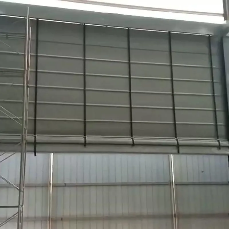 Fast roll stacking door