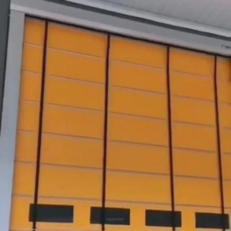 Electronics factory stacking door