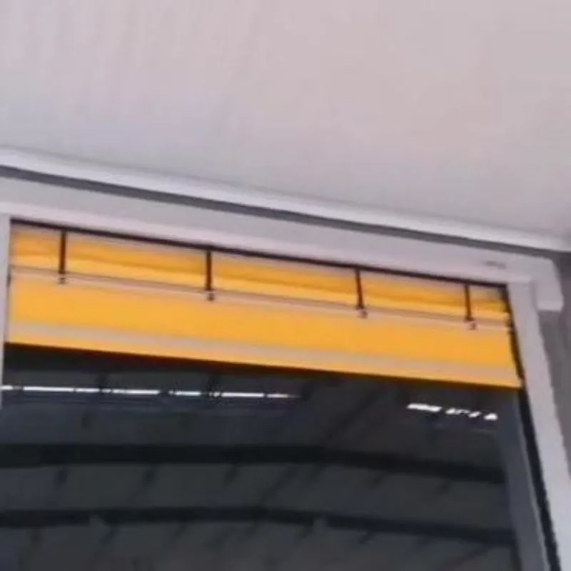 Introduction to Fast stacking door for underground garages and Stacking Rapid Door structure principle