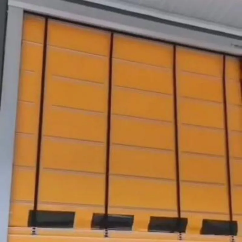 Introduction to Industrial automatic stacking door and Stacking Rapid Door structure principle