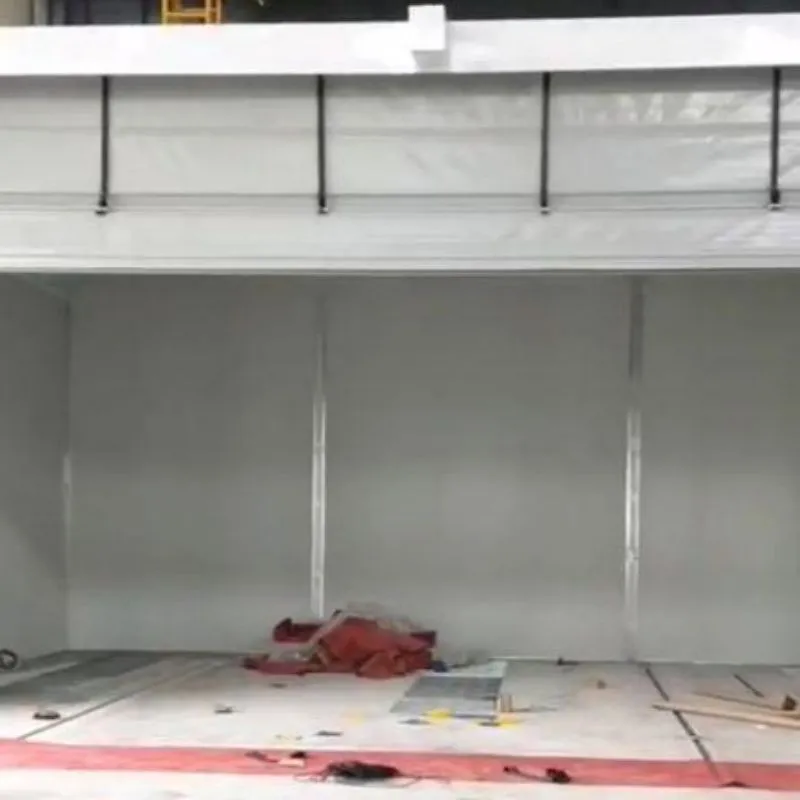 Fast roll stacking door