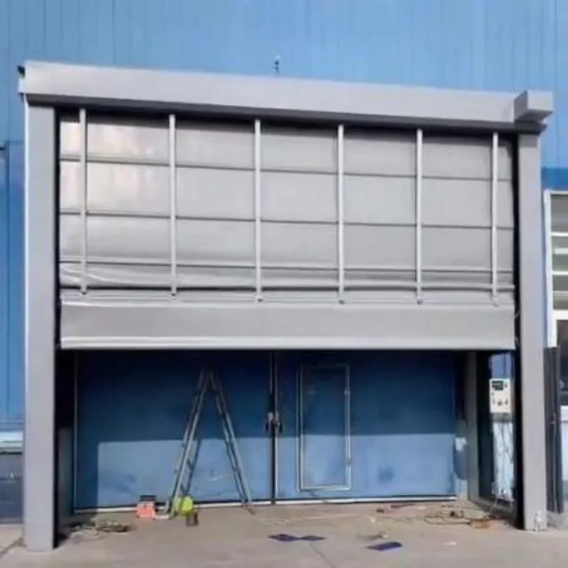 Fast door stacking door