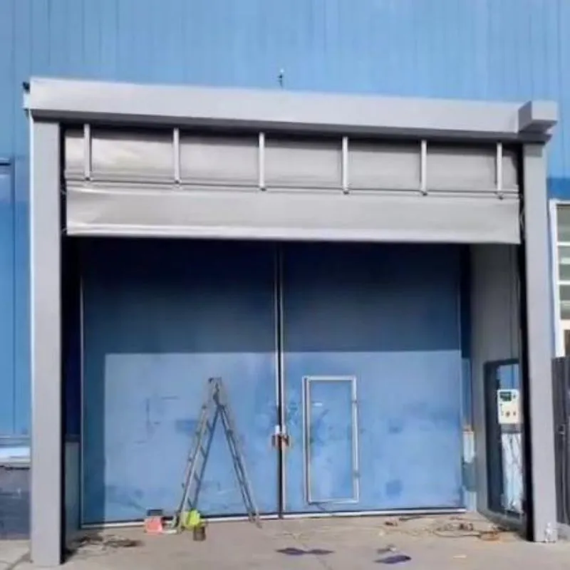 Fast door stacking door