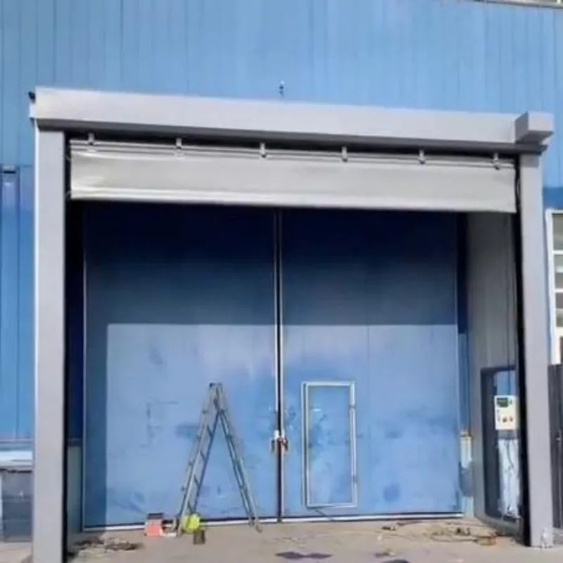 Introduction to Industrial factory stacking soft door, introduction to Stacking Rapid Door advantages and characteristics