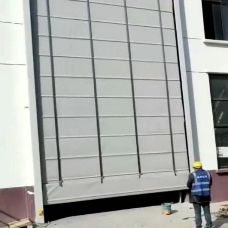 Installing fast stacking doors in underground garages