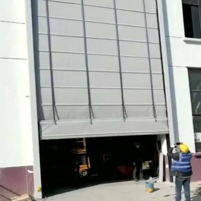 Introduction to Garage stacking rolling shutter door and Stacking Rapid Door working principle