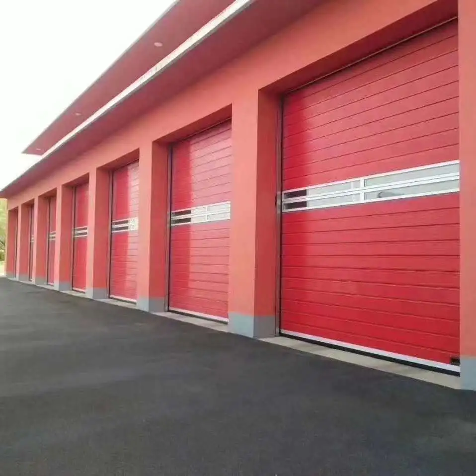 Introduction to Transparent Fast Door   and PVC FAST Door working principle