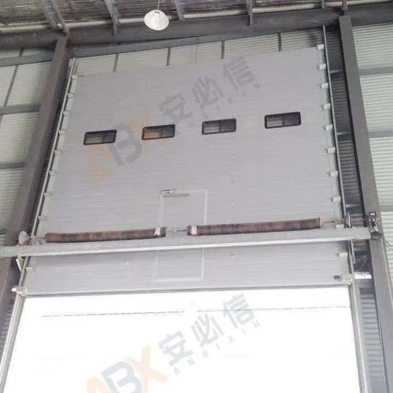 Large inorganic cloth Sectional Door  