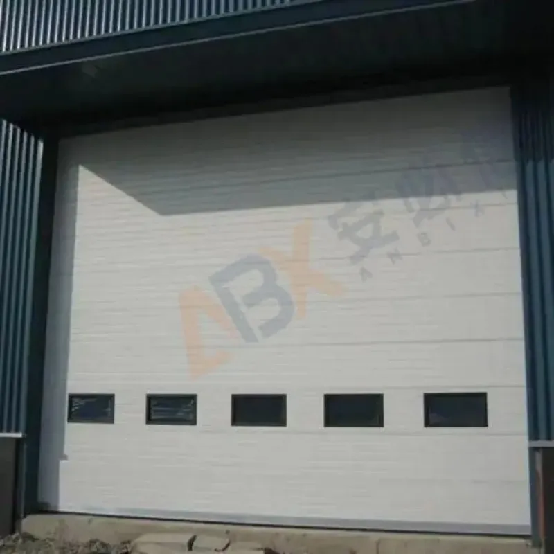 Industrial integrated Sectional Door 