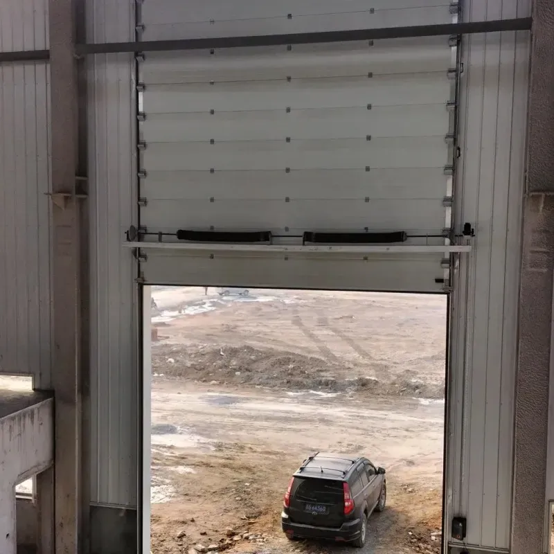 Aluminum alloy garage Vertical Lift Door 