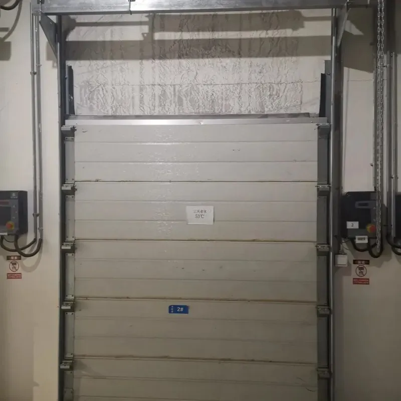 Aluminum alloy garage Vertical Lift Door 