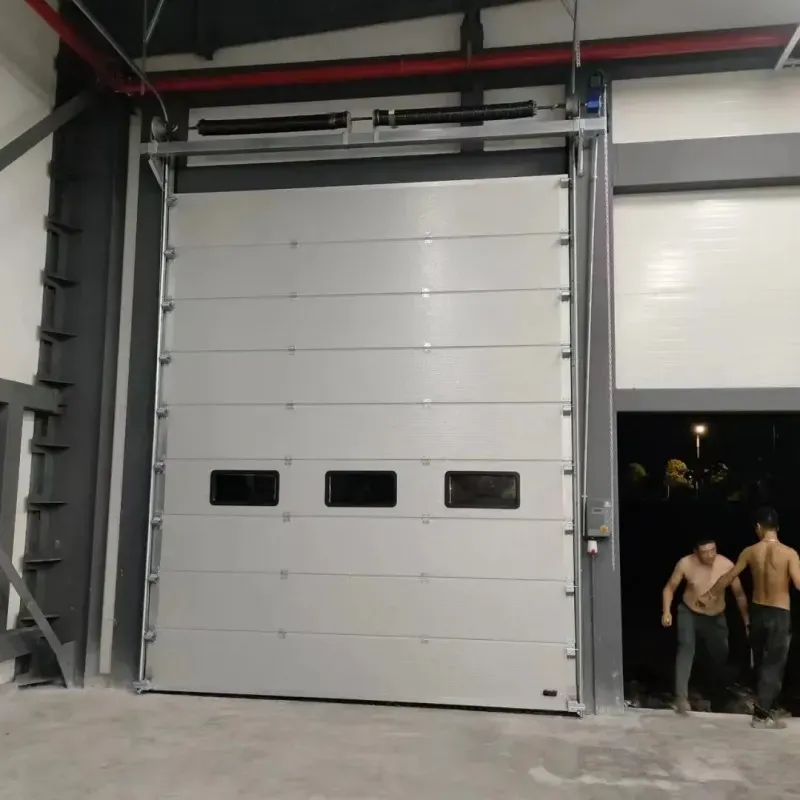 Cold storage fast sensor-activated Vertical Lift Door 