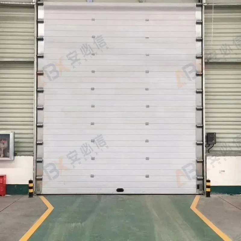 Large flexible Vertical Lift Door 