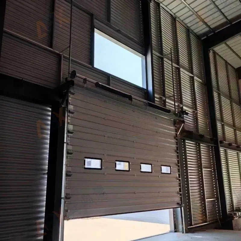 Industrial park segmental Vertical Lift Door 