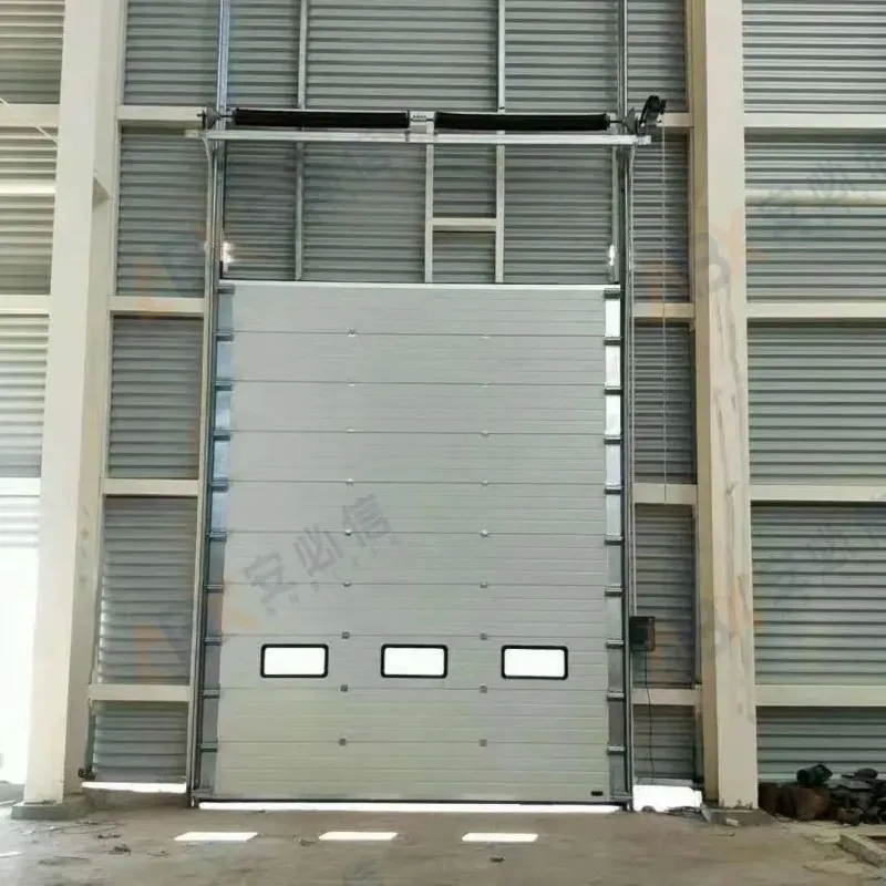 Introduction to Heavy-duty overhead Sectional Door, advantages, characteristics and principles of Sectional Door
