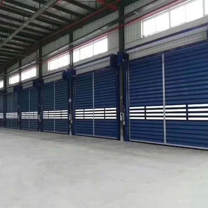 What is a Hard Counterweight Vertical Spiral Door? Introduction to the Working Principle of High speed Spiral Door