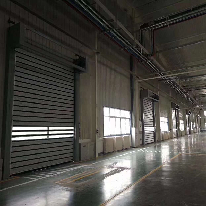 What is a Workshop Industrial Spiral Door? Introduction to the principle of High speed Spiral Door structure